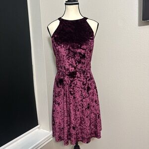 2000’s Burgundy Burgundy Dress